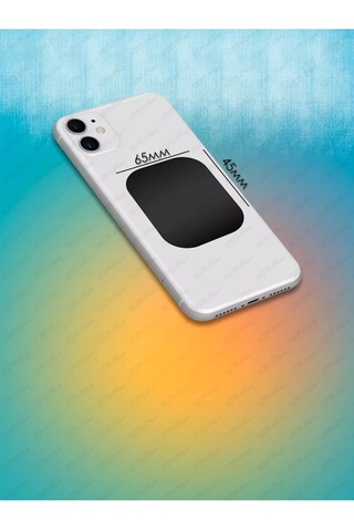 Sbm Place Manyetik Askı İçin Metal Plakalar 2 Adet 175404490 Siyah