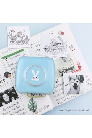 Geekyou 10'lu Paket 57x30mm 10 Yıllık Suya/yağa/reçmeye Dayanıklı Yapışkanlı Termal Kağıt - Bisfenol A Yok, Yüksek Renk Verimi