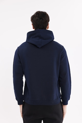 Rowinger Kanguru Cepli Ayarlanabilir Kapüşonlu Sweatshirt Navyblue