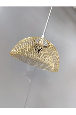 Kafes Tekli Gold Sarkıt Altın