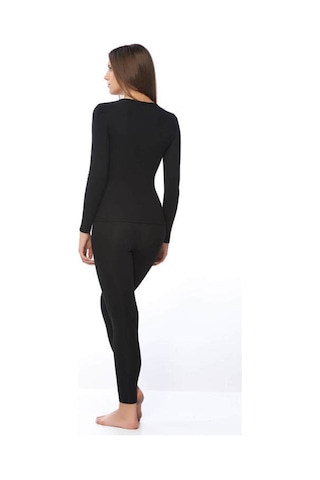 Kadın Siyah -20 Derece Termal Takım Siyah