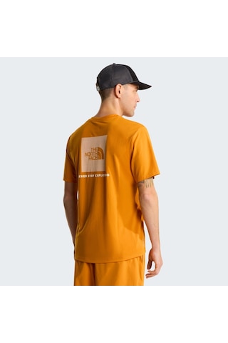 The North Face M 24/7 Box Nse Ss Tee Erkek Tişört Nf0a895mg5ı1 Turuncu