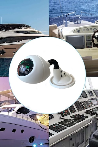 Akrobatik Yol Gösterici Pusula Extra Vakumlu Tekne Karavan Araç D