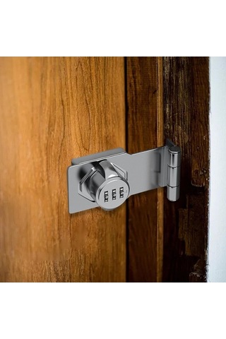 Trendooze 3 Haneli Kombinasyon Kilidi, Güvenli & Dayanıklı, 9.7x4.6x2.7cm, Unik Tasarım