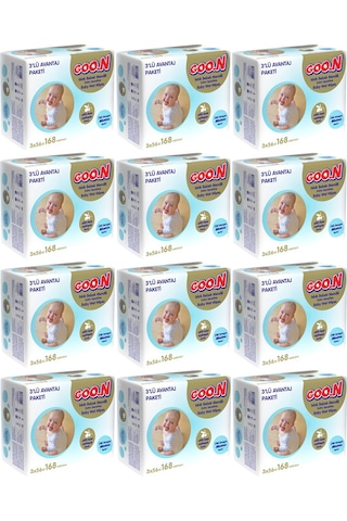 Goon Sensitive Hassas Ciltler Için Islak Havlu Mendil 36 X 56'Lı