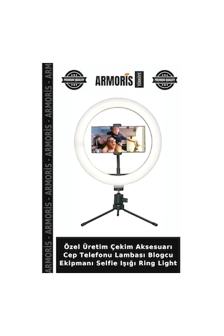 Özel Üretim Çekim Aksesuarı Cep Telefonu Lambası Blogcu Ekipmanı Selfie Işığı Ring Light
