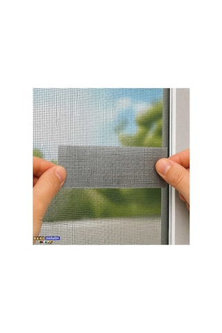 Sineklik Tamir Bandı 50mm X 2m Kendinden Yapışkanlı Yama Bandı Delik Ve Yırtık Onarım 2 Adet