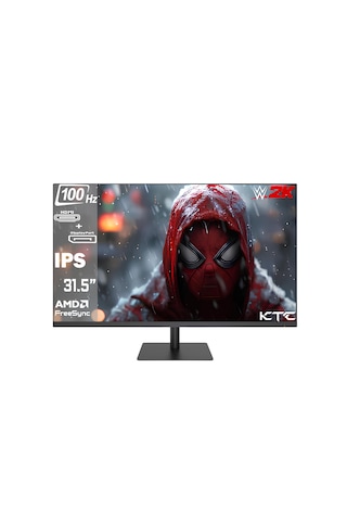 KTC H32T13 31.5'' 100Hz 3 MS (Hdmı+Displayport) 2560×1440 Freesync IPS Flat Monitör