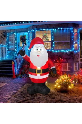 Yılbaşı Noel Baba Şişme Dekor