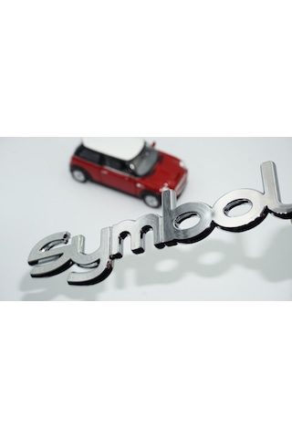 Renault Clio Symbol Bagaj 3M 3D Krom Abs Logo Amblem