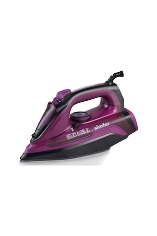 Simfer 6401 Steam Energy Buharlı Ütü 2600W Mor