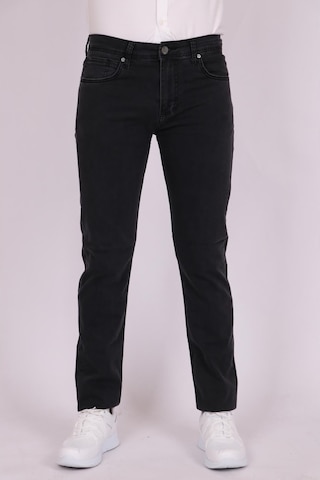 Erkek Füme Slim Fit Dar Kesim Pamuk Denim Jean Kot Pantolon