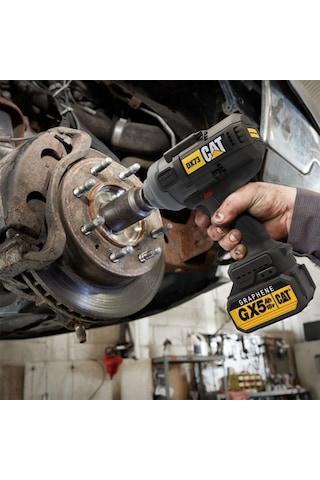 Cat DX73G 18 V 5.0 AH Çift Akülü 1700/2100 NM Kömürsüz Şarjlı Somun Sıkma