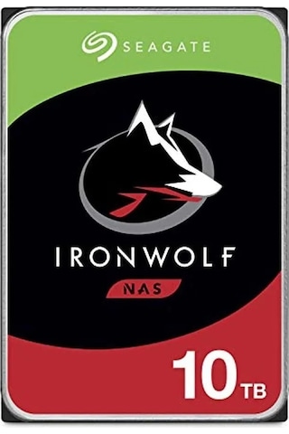 Seagate Ironwolf 10tb 7200rpm 256mb Sata3 St10000vn000 Nas Hdd Resmi Disti Garantili Diğer