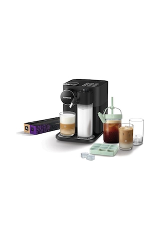 Nespresso F541 Gran Lattissima 1450W Siyah Kahve Anneler Günü Kahve Köşesi Seti