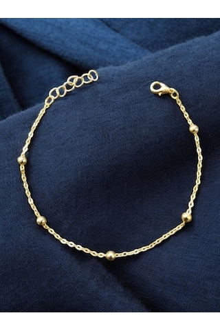 Gold Boncuk Bileklik St005 Gold