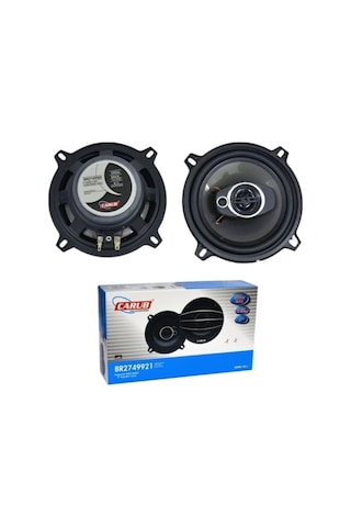Carub 5" 13cm 300w Kapaksız Hoparlör 3 Yollu Woofer Tweeter Ve Midrange 2li Set 1 Adet