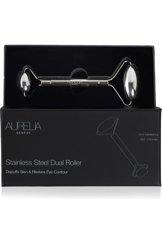 Aurelia Geneve Stainless Steel Dual Paslanmaz Çelik Çift Başlıklı Roller