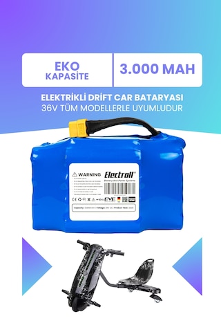 Drift Car Bataryası 36v 3.000mah