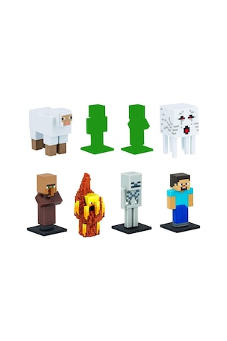 Minecraft 3d Figür Toppeez 8'li Delüks Set Mc2070 Model 1 Marvel