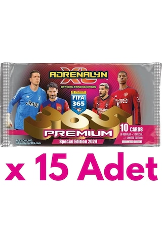 Panini Fifa 365 Premium 2024 Card 2024 10lu X 15 Adet