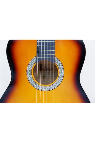 Aiersi Sc040-sb 3/4 Boy Sap Ayarlı Sunburst Klasik Gitar