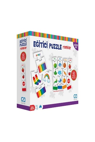 Ca Games Eğitici Puzzle Renkler 60 Parça 5029