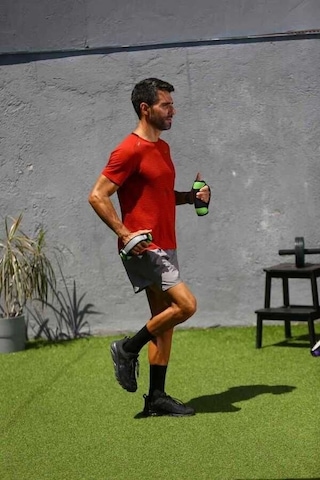 Slazenger Tutacaklı Neopren Dambıl 2 Kg + 2 Kg