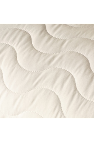 Bella Maison Sıvı Geçirmez Microfiber Kapitoneli Fitted Yatak Alezi Beyaz 160 x 200 Beyaz