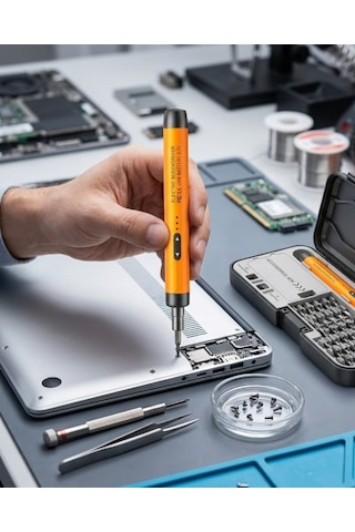 Kablosuz Alüminyum Gövdeli Elektrikli Tornavida 38 Uçlu Teknik Servis Seti 92699358
