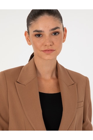 Pierre Cardin Kadın Kahverengi Ceket 50290403-vr029 Kahverengi