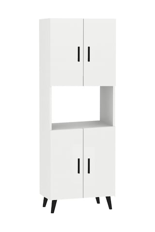 Alesta Life 4 Kapaklı Bölmeli Çok Amaçlı Dolap