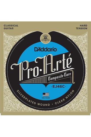D Addario Ej46c Pro-arte Klasik Gitar Tel Seti Composite Core Hard Tension
