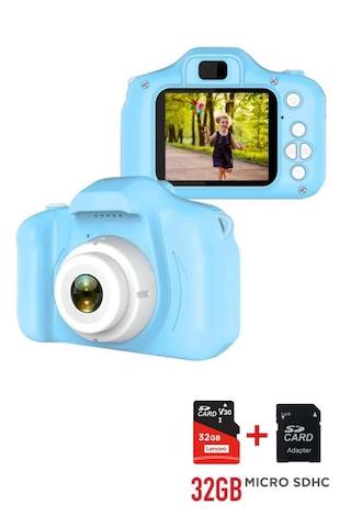 Torima 2.0" 1080P HD Çocuk Kamera Dijital Fotoğraf Makinesi