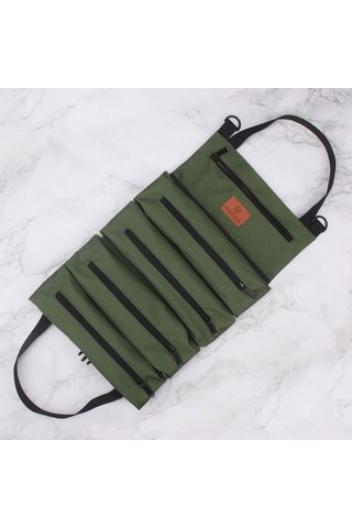 Dianziye Yeşil Oksford Kumaş Elektrikçi Araç Çantası - Ev Ve Araç Kullanıma Uygun Dayanıklı Takım Çantası