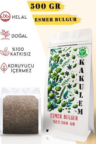 Kakulem Esmer Çiğ Köftelik İnce Bulgur 500 G