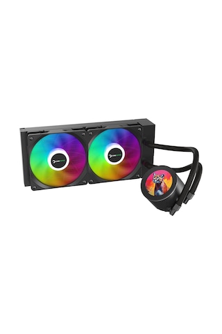 Gamepower Skadi Lcd 240 Argb 240mm Sıvı İşlemci Soğutucu Am5 Azaz3gmp0012