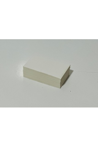 Boş Kelime Kartları Etiket 5x8cm 100 Adet Boş Kart Boş Kartvizit
