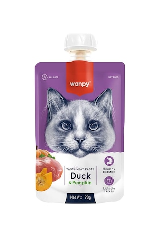 Wanpy 4 Çeşit Karma Kedi Et Ezmesi 90 Gr. X 12 Adet