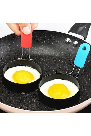 Honeybeeshop Yeşil Yapışmaz Paslanmaz Çelik Yumurta Pişirme Halkası Izgara İçin Mükemmel Şekilli Yumurta Ve Omlet