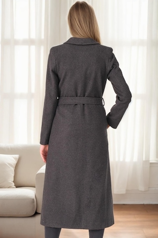 Z9681 Dewberry Bayan Palto-antrasit Antrasit