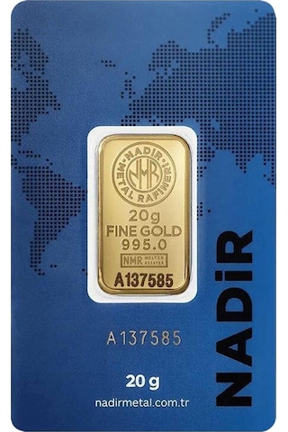 Nadir Gold 24 Ayar Gram Altın 20 G