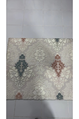 Merinos Halı Akrilik Dokuma 100x0,90 Lavabo Önü Apdest Alma Halısı Renkli
