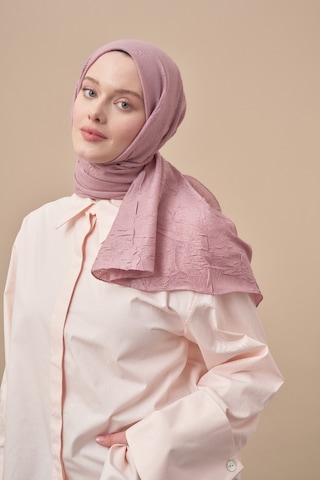 Bambu Kraş Şal Tesettür Giyim, Yüksek Kalite, Hafif, Rahat, Şık, Premium, Lux, Shawl, Scarf Pembe