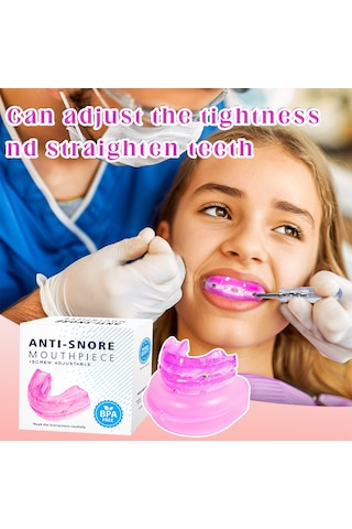 Mufunye Horlamayı Durduran Ve Diş Gıcırdatmayı Önleyen Ayarlanabilir Ağızlık