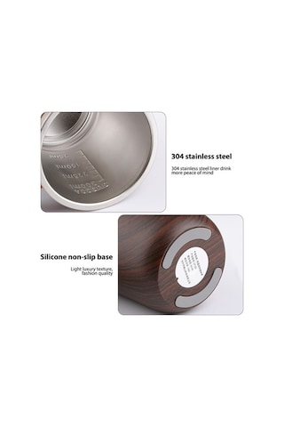 Novahub 300ml Taşınabilir Şarjlı Karıştırma Kabı, 304 Paslanmaz Çelik, Beyaz, Ip65 Beyaz