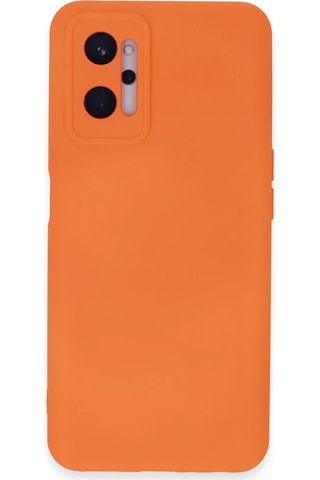 Cosmotex Newface Realme 9i 4g Kılıf Nano İçi Kadife Silikon - Turuncu