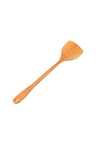 Homyl Ahşap Pişirme Küreği Aletleri Şef Hediyesi Çizilmez Kahverengi Çok Renkli