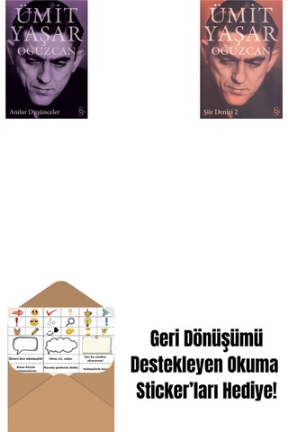 Anılar Düşünceler + Şiir Denizi 2 + Okuma Sticker'ları