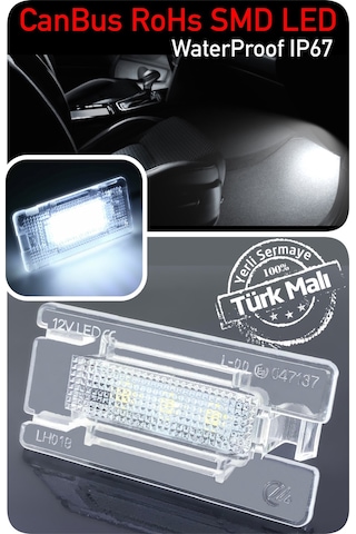 Mını Paceman R61 Cooper One 2012-2016 Canbus Led Araç Içi Ayak Altı Bölmesi Aydınlatma Ledi Lambası